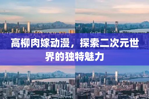 高柳肉嫁动漫，探索二次元世界的独特魅力