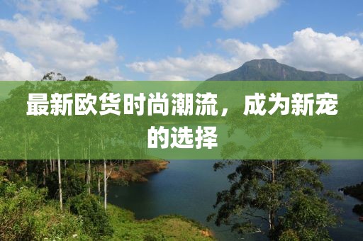 最新欧货时尚潮流，成为新宠的选择