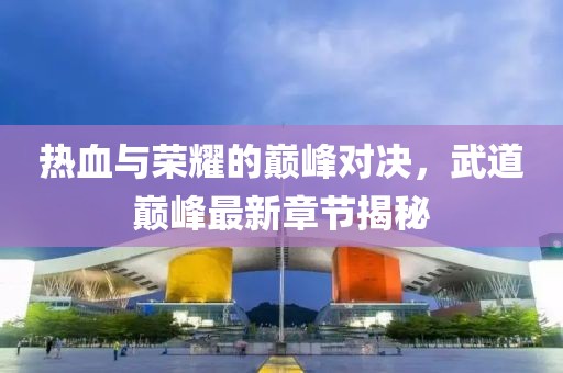 热血与荣耀的巅峰对决，武道巅峰最新章节揭秘