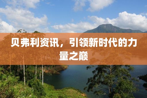 贝弗利资讯，引领新时代的力量之巅