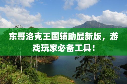 东哥洛克王国辅助最新版，游戏玩家必备工具！