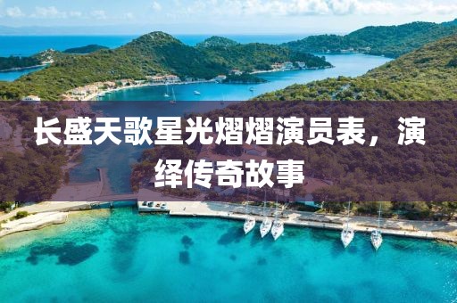 长盛天歌星光熠熠演员表，演绎传奇故事