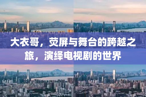 大衣哥，荧屏与舞台的跨越之旅，演绎电视剧的世界