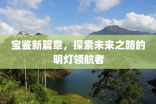 宝鉴新篇章，探索未来之路的明灯领航者
