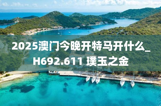 2025澳门今晚开特马开什么_H692.611 璞玉之金