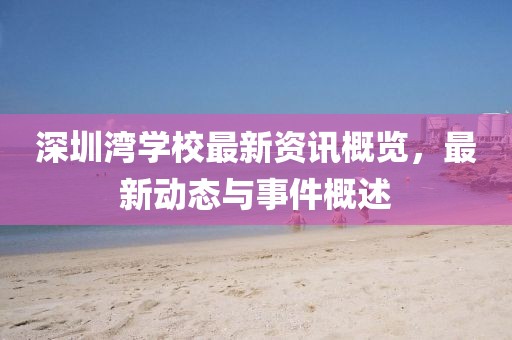 深圳湾学校最新资讯概览，最新动态与事件概述