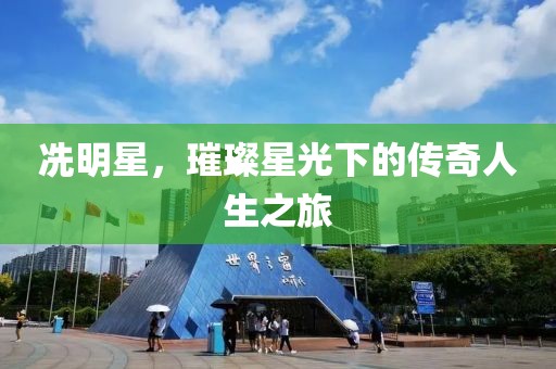 冼明星，璀璨星光下的传奇人生之旅