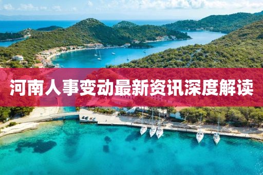 河南人事变动最新资讯深度解读