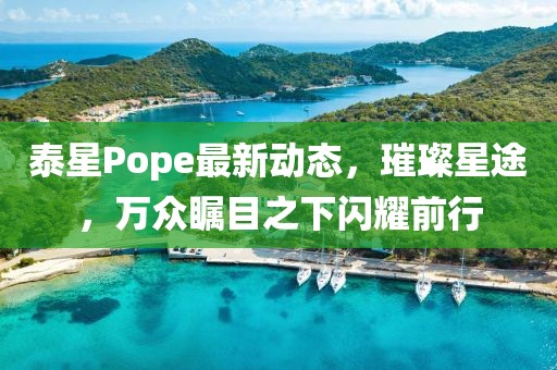 泰星Pope最新动态，璀璨星途，万众瞩目之下闪耀前行