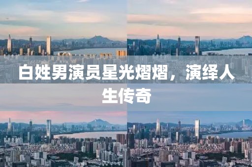 白姓男演员星光熠熠，演绎人生传奇